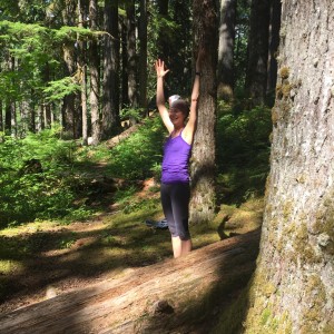 Yoga by the river