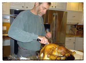 First turkey, Thanksgiving 2014